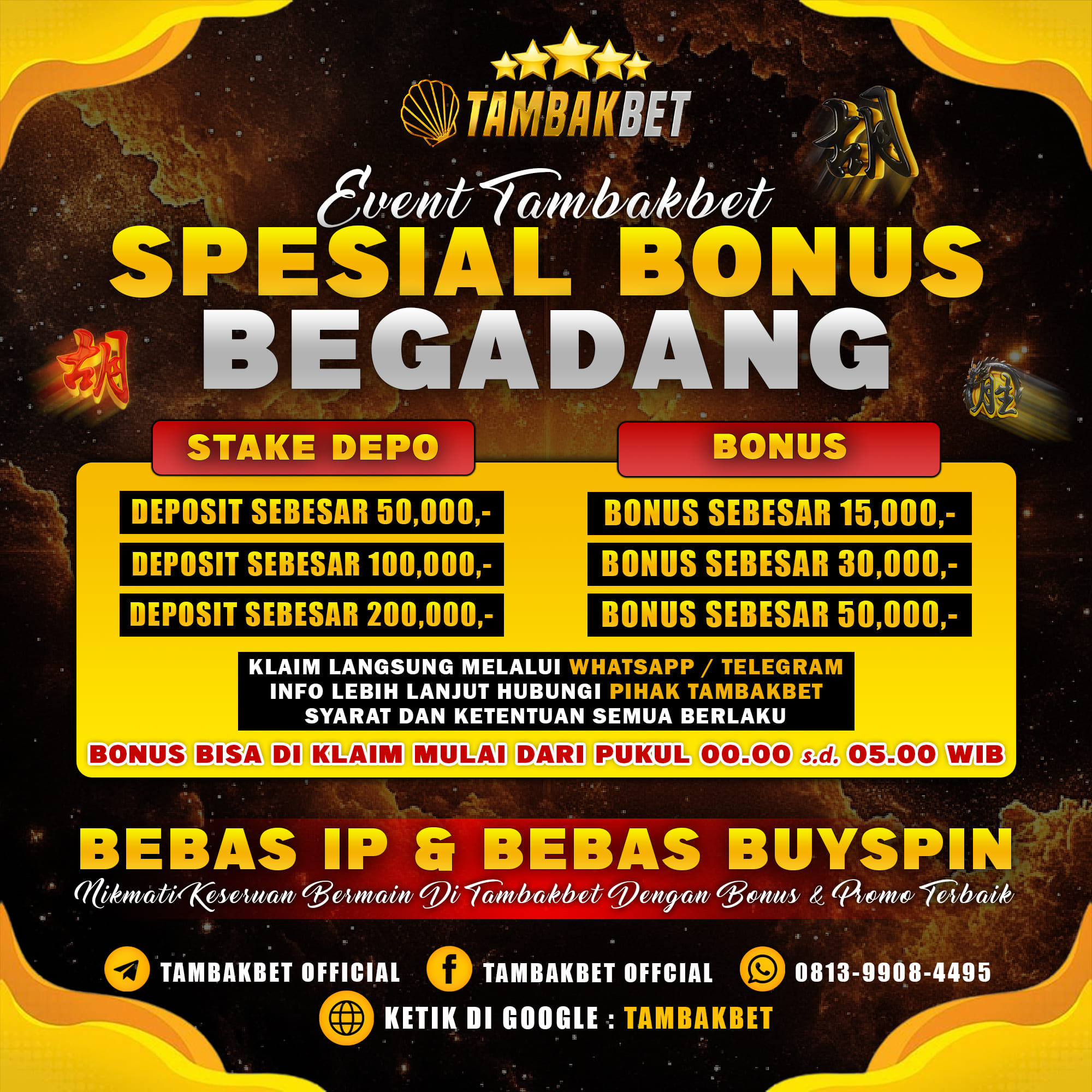 TAMBAKBET: Slot Gacor Resmi dengan Lisensi Terpercaya!